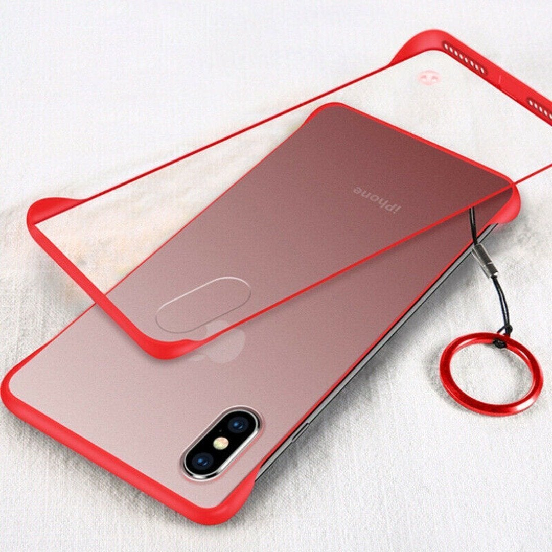 iPhone XS Luxury Frameless Transparent Case