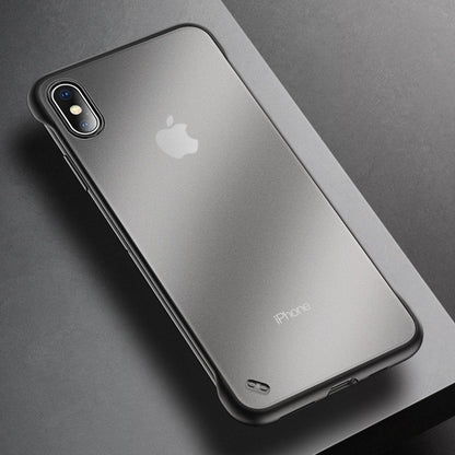 iPhone XS Luxury Frameless Transparent Case