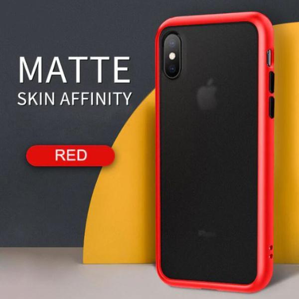 iPhone XS Luxury Shockproof Matte Finish Case