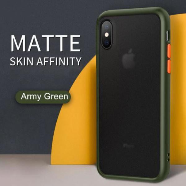 iPhone XS Luxury Shockproof Matte Finish Case